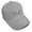 Gray, variant on Baseball Caps for Men & Women Embroidered Silver Letters Pilot Ladies & Men Baseball Hats Acrylic White Design Only
