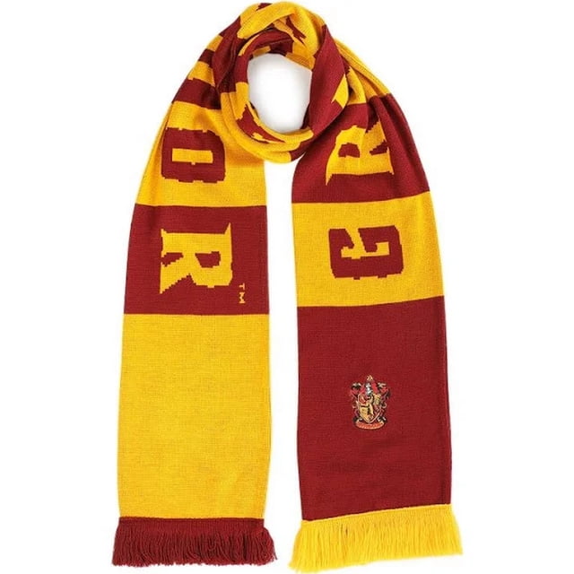 Harry Potter - Bufanda Gryffindor (Amarillo, Rojo Clarete)