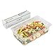 thumbnail image 3 of Restaurantware RW Base 18 Inch x 2000 Feet Cling Wrap 1 Roll Microwavable Cling Film - With Removable Slide-Cutter Clear Plastic Food Wrapping Film Securely Seal And Keep Food Fresh, 3 of 4