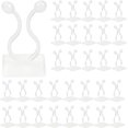 thumbnail image 1 of Clips de soporte para plantas trepadoras, 50 unidades, gancho autoadhesivo para fijación de pared, soporte para plantas trepadoras, decoración del hogar (blanco), 1 of 5