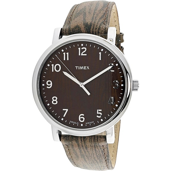 Women's Elevated Classic T2P221 Brown Leather Quartz Fashion Watch