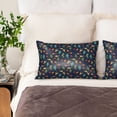 thumbnail image 4 of Disketp Shells And Seaweed Satin Pillowcase For Hair And Skin - Satin Pillow Cases Standard Size 20x30 Inches With Zipper,Gifts For Women Men, 4 of 8