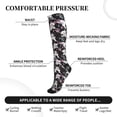thumbnail image 4 of Picia Cute Poodle Dog Printed Sports Compression Socks - 15-20mmHg Graduated Compression, High-Performance Soft and Breathable Socks for Men and Women, 4 of 5