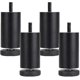 thumbnail image 1 of Adjustable Furniture Legs Aluminum Alloy Furniture Legs Round Metal Furniture Legs Table Sofa Bed, Black, 4 Pieces(10cm), 1 of 5