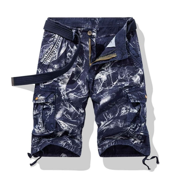 WAENQINLA Cargo Shorts for Men Plus Size Work Shorts Outdoor Military Short Pants Summer Travel Cargo Shorts with Pockets