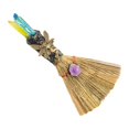 thumbnail image 2 of Mini Broom Decoración de la oficina en el hogar Decoración del hogar Broom Broom Broom Broom Buez de escobas Props Craft Broom Festival Accesorio Multi color c, 2 of 8