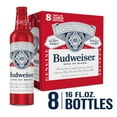 thumbnail image 3 of Budweiser American Lager Beer 8 pack 16 fl oz Aluminum Bottles 5.0% ABV, 3 of 9
