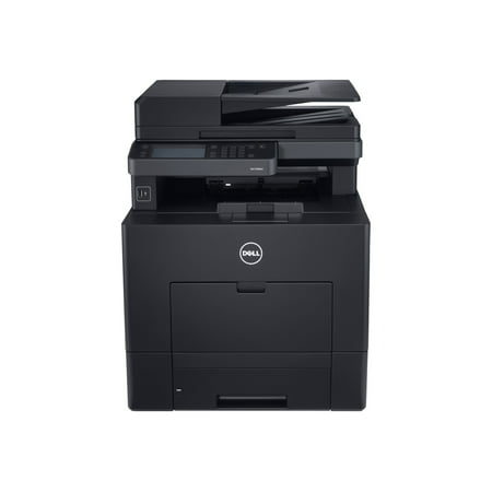 Dell C3765dnf - Multifunction printer - color - laser - 8.5 in x 14 in (original) - A4/Legal (media) - up to 36 ppm (copying) - up to 36 ppm (printing) - 700 sheets - 33.6 Kbps - USB 2.0, Gigabit LAN, USB