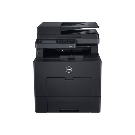 Dell C3765dnf - Multifunction printer - color - laser - 8.5 in x 14 in (original) - A4/Legal (media) - up to 36 ppm (copying) - up to 36 ppm (printing) - 700 sheets - 33.6 Kbps - USB 2.0, Gigabit LAN, USB (Best Small Office Colour Laser Printer)
