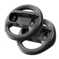 thumbnail image 1 of (2 Black)2pcs Racing Steering Wheel For Nintendo Switch Joy-con Controller Handle Grips For Nitendo Switch Games ABS Material, 1 of 5