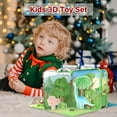 thumbnail image 2 of Labymos Kids 3D Puzzle Book and Toy Set DIY Dinosaur Cognition Box Pop-up Book Puzzle, 2 of 8