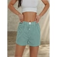thumbnail image 6 of Boxer Shorts for Women Trendy Summer Low Rise Lounge Shorts Pajama Shorts Preppy Clothes, 6 of 6