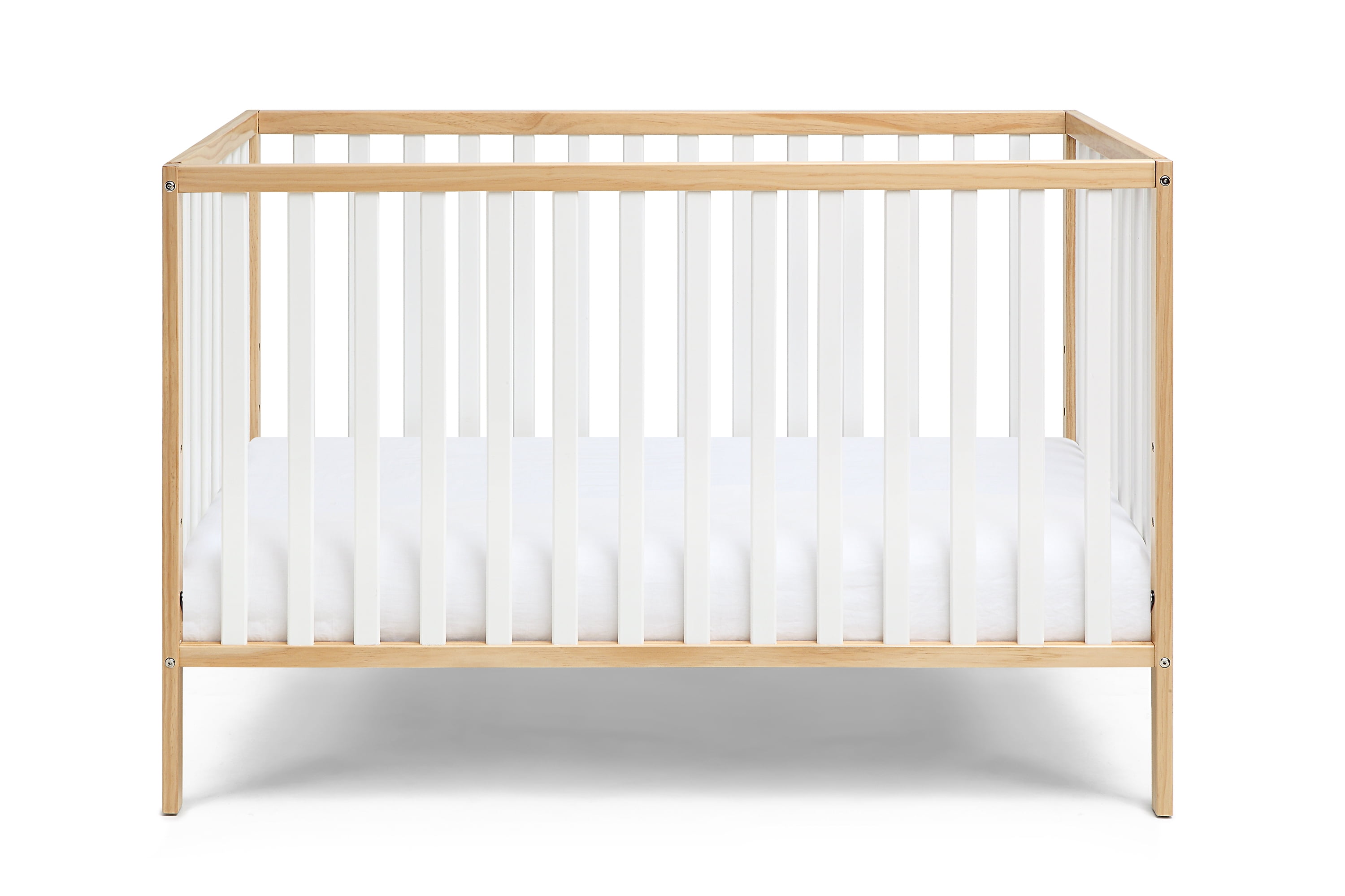 Baby Cache Deux Remi Island 3 In 1 Convertible Crib Do Re Me In Natural White Walmart Com