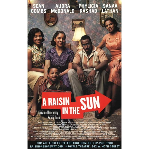 A Raisin In The Sun 27x40 Broadway Poster
