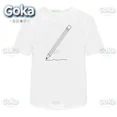 thumbnail image 1 of Camisetas con gráficos de lápiz de dibujo ropa para hombre camisetas y camisetas nuevas Camiseta estampada de algodón para mujer ropa Y2K camiseta divertida bonita, 1 of 7