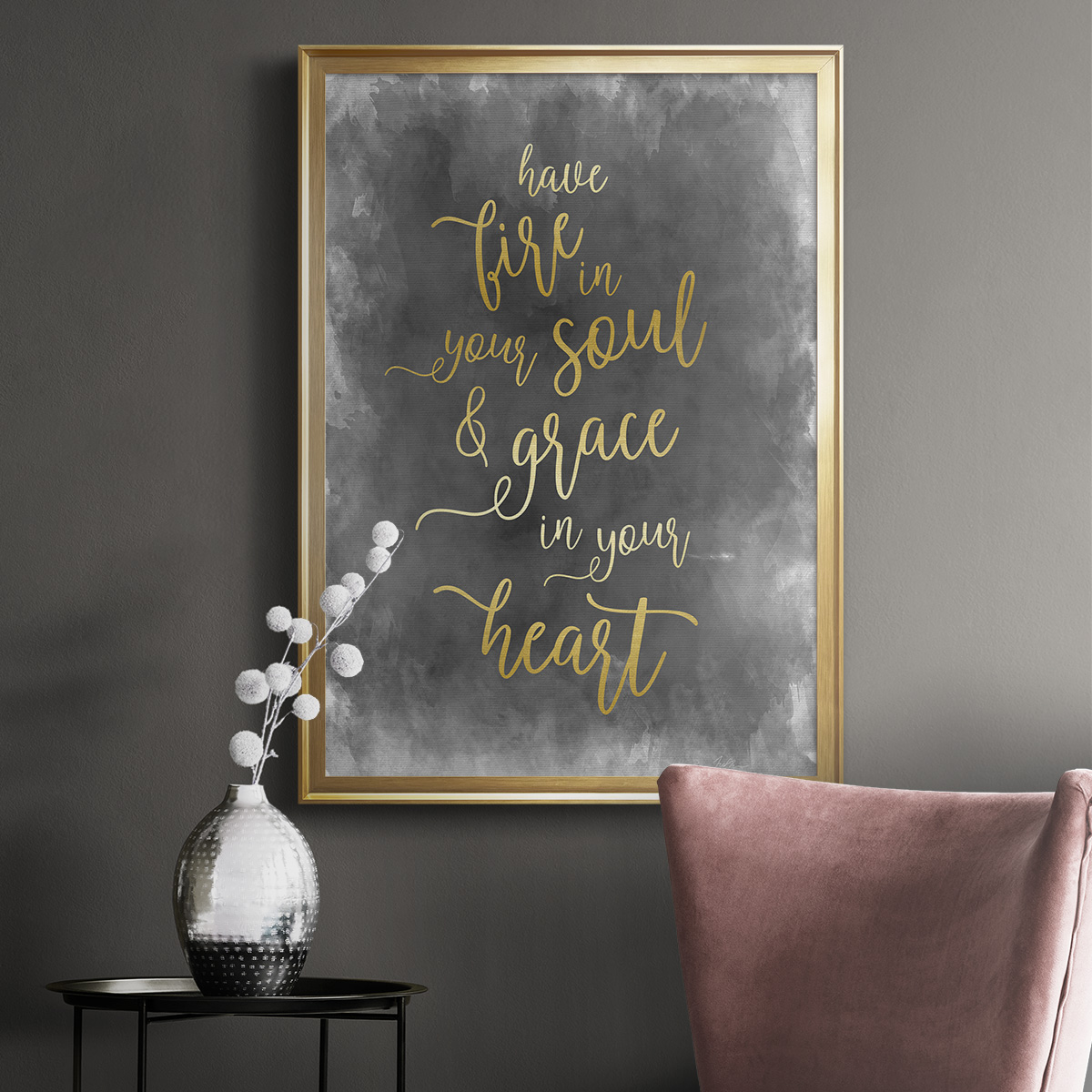 Fire in Your Soul Premium Classic Framed Print - Ready to Hang