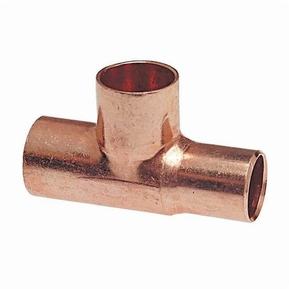 Nibco Tee,Wrot Copper,3/4" Tube,CxFTGxC 6112 3/4