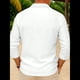thumbnail image 4 of Camisa Guayabera de Larga con Cuatro Bolsillos para Hombre, Detalle de Pinzas, Corte Holgado M, 4 of 6