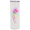 thumbnail image 3 of CALCA 25 Pack 20oz Sublimation Straight Tumbler Blank Skinny Stainless Steel Water Bottle Cup, 3 of 11