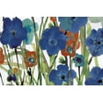 thumbnail image 2 of Jill, Susan 32x23 White Modern Wood Framed Museum Art Print Titled - Picking Flowers, 2 of 4