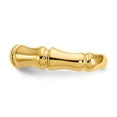 thumbnail image 5 of Primal Gold 14 Karat Yellow Gold Bamboo Toe Ring, 5 of 7