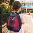 thumbnail image 6 of Batman Backpack, Casual Bookbag, Lightweight Durable Daypack, 12.6x9.4x5.9 Inch, 6 of 6