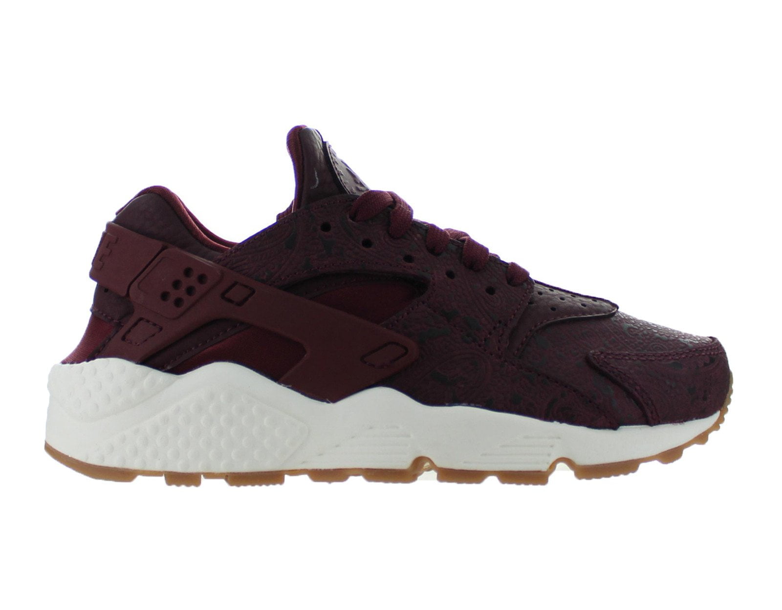 nike huarache maroon