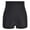 Black, variant on TIHLMK High Waisted Swimwear Pants for Women Women Plus Size High Waist Bikini Bottoms Swim Briefs Beach Shorts Ruched Bottom