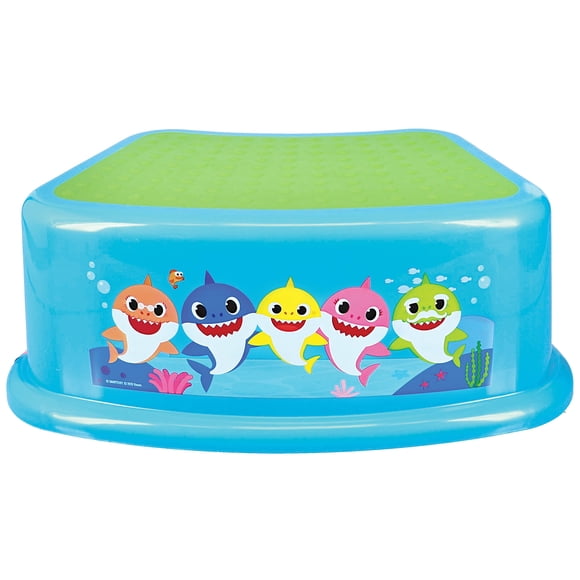 Taburete Ginsey PinkFong Baby Shark para baño infantil