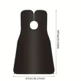 thumbnail image 3 of Tablier de Barbe Homme Tablier pour Cheveux Rasés Rasoir Vêtements de Nettoyage Tablier de Rasage Soins Barbier Coiffeur Accessoires de Nettoyage, 3 of 5