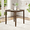 Walnut, variant on PAPROOS Wooden Dining Table, Square Counter Height Kitchen Table for Small Space, Solid Acacia Wood Dinner Table for 4, Walnut(Only Table)