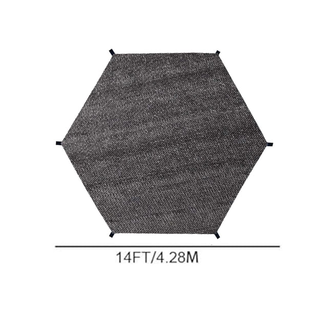 Trampoline Sun Shade Cover 8ft 10ft 12ft 14ft with UV Protection for Outdoor Backyard Playground