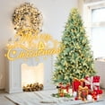 thumbnail image 5 of 9ft Blue Green Tint Christmas Tree - 3268 Tips, 800 LED Lights - Hinged, Foldable Base - Indoor Holiday Decor, 5 of 9