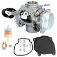 thumbnail image 1 of Carburetor Kit Fuel Filter Replacement Fit Compatible Polaris Magnum 330 Sportsman 400 500 600, 1 of 4
