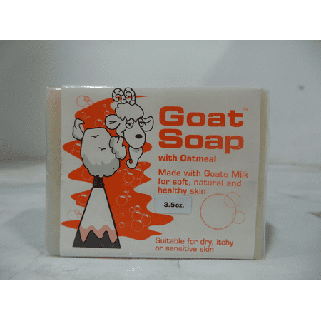 Goat Soap Oatmeal 3.5 oz-Pack of 3