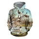 thumbnail image 4 of Sudadera con capucha unisex con estampado 3D de caza de patos, hermosa sudadera para hombre, chándal informal, sudadera, sudaderas y2k, ropa para hombre, 4 of 5