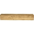 thumbnail image 3 of Ekena Millwork 6"H x 8"D x 60"W Sandblasted Faux Wood Fireplace Mantel, Natural Pine, 3 of 17