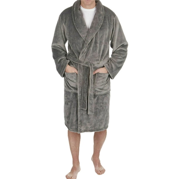 Towelling Robe Mens