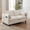 Beige White, variant on Eyisean 74" Modern Cloud Loveseat Sofa, Modular Sectional Sofa with Throw Pillows, Cloud Sofa with USB Ports & Side Pockets, 2-Seats Sofa Couches for Living Room/Bedroom, Breathable Chenille Fabric