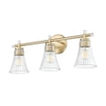 thumbnail image 5 of Z-Lite Belle 3 Light Vanity in Modern Gold color, Steel frame, 5 of 8