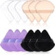 thumbnail image 1 of 12 borlas de maquillaje NQ triangulares para polvos con correa de algodón para maquillaje facial de mujer, 1 of 5