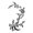 Gray Gold, variant on Plum Blossom Iron-on Patches, Flower Embroidery Appliques Sew on Patch Decoration Applique for Holes Jeans Dress Backpack Hats DIY Clothes, Bright Blue