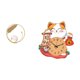 thumbnail image 5 of Escultura De Bola De Cristal Con Forma De Gato, Figura De Metal, Adorno De Escritorio, Estatua, Soporte Para Pasillo, Chimenea, Dormitorio, Sala De Estar, Oficina, Reloj De Pared Silencioso,, 5 of 8