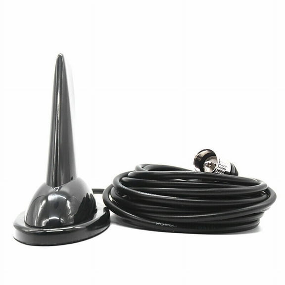 Shark Fin Dual Band VHF UHF Antenna For QYT Kenwood TYT YAESU Car Mobile Radio