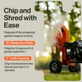 thumbnail image 3 of SuperHandy Mini Wood Chipper Shredder Mulcher Heavy Duty 7HP Compact Design 3" Inch Max Capacity, 3 of 7