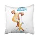 thumbnail image 1 of Funda de almohada ABPHQTO Perro Saltando Con Paraguas Charco Agua Acuarela 45x45 cm, 1 of 1