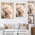 thumbnail image 4 of Designart "Tranquil Peony Blossoms III" Peony Floater Framed Wall Decor, 4 of 5