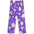 thumbnail image 5 of Top-kevin Women Long Sleeve Pajama Set Comfy Pjs Sets Floral Tiger Cute 2 Piece Lounge Set, 5 of 12