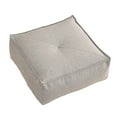 thumbnail image 2 of Cojín de Suelo Perfecl Gris Claro Almohada de Meditación Puf Suave, 2 of 8