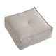 thumbnail image 2 of Cojín de suelo tipo puf, cojín de asiento grueso y grande para futón, cojín para asiento de silla Gris claro, 2 of 9